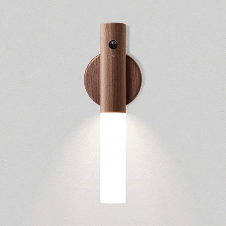 Luminária LED com sensor de movimento recarregável
